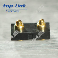 SMT Pogo Pin Stecker mit 2 Kontakten, federbelastet